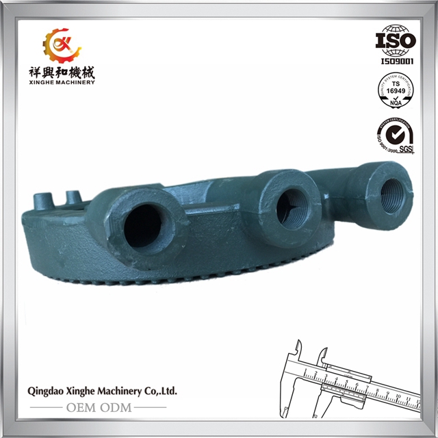 China sand casting manufacture grey iron gas burner 