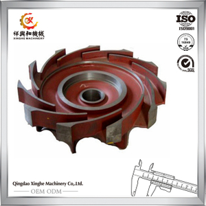 OEM grey iron sand casting parts with painting finish
