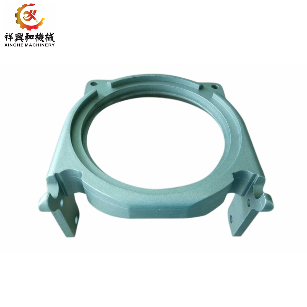 OEM 6063 aluminum die casting with powder coating for machinery part