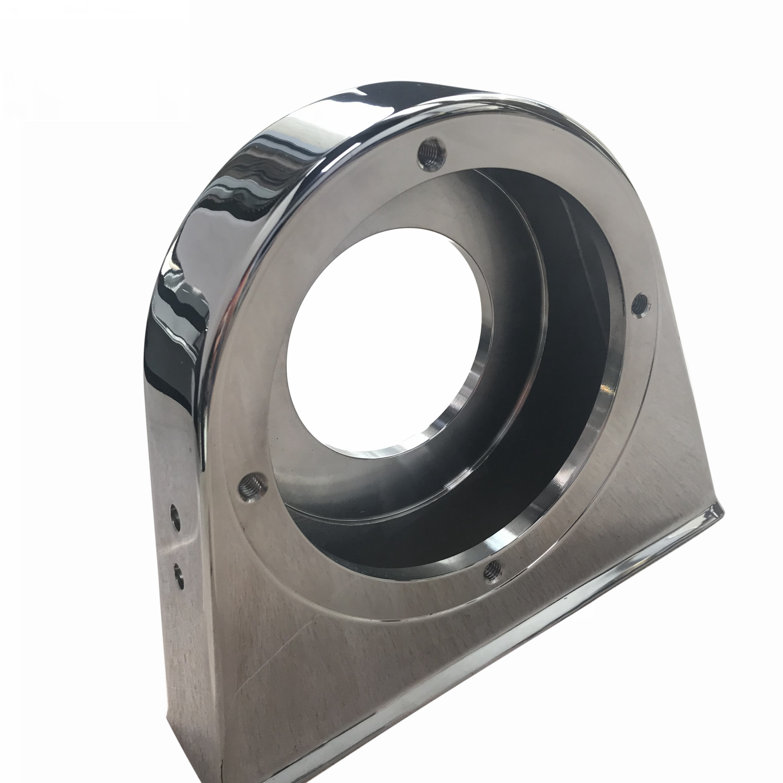 Custom 2205 duplex stainless steel lost wax casting with chrome plating cover